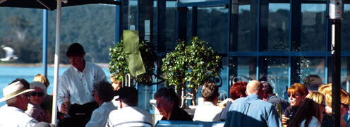 starfish cafe waterfront dining overlooking Clyde River Batemans Bay