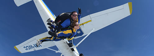 skydiving from Moruya Airport